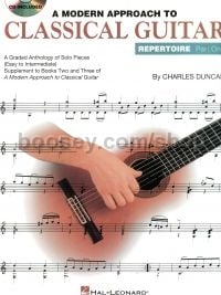 Modern Approach Classical Guitar Repertoire 1 +cd