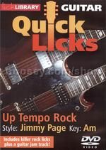 Quick Licks Jimmy Page Up Tempo Rock (key A minor) DVD