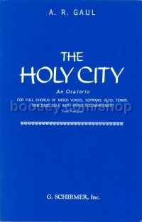 The Holy City (for solo SATB and SATB chorus) vocal score
