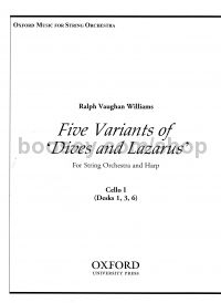 Variants (5) on 'Dives and Lazarus' (cello 1 part)