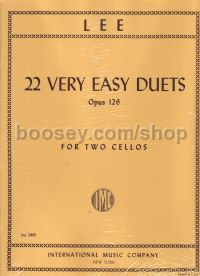 Very Easy Duets Op. 126 2 Cellos