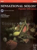 Sensational Solos Popular Christmas Violin + Cd