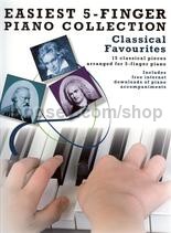 Easiest 5 Finger Piano Collection Classical Favourites