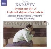 Karayev Symphony No.3 music Cd