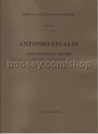 Concerto in D Minor, RV 535 (Oboe Duo & Orchestra)