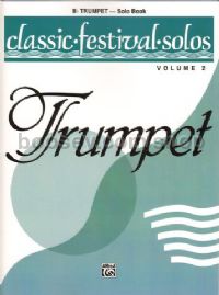 Classic Festival Solos Vol. 2 Trumpet (Solo Part)