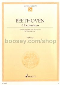 Ecossaisen (6) Eb Woo83 (for piano)