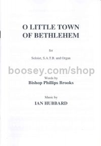 O Little Town Of Bethlehem SATB 