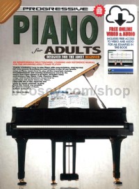 Progressive Piano For Adults book/dvds/cd/dvd-rom