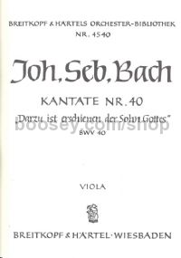 Cantata Bwv 40 Viola Pt