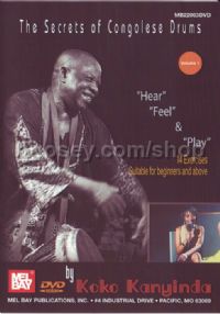 Secrets of Congolese Drums Koko Kanyinda Dvd