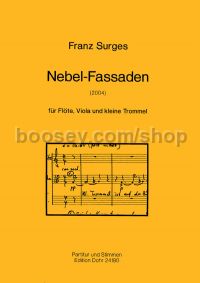 Fog Facades - Flute, Viola & side/snare drum (score & parts)