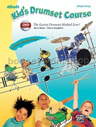 Kid's Drumset Course (beginning) book & Dvd