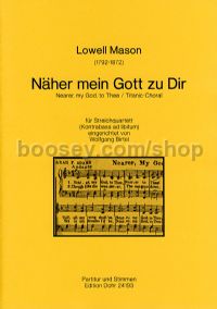 Näher mein Gott zu Dir - String Quartet (and Double Bass) (score & parts)