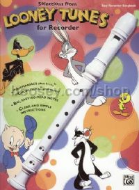 Looney Tunes For Recorder book & Recorder