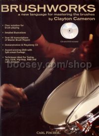 Brushworks cameron book/cd/dvd