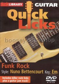 Quick Licks Funk Rock dvd