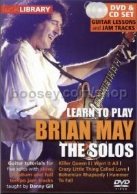 Brian May Learn To Play The Solos Lick Library Dvd
