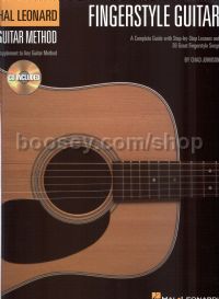 Hal Leonard Guitar Method Fingerstyle Guitar Bk/cd