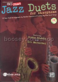 Big Phat Jazz Saxophone Duets Bk/cd 