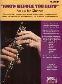 Know Before You Blow - Modes for Clarinet (Bk & CD)