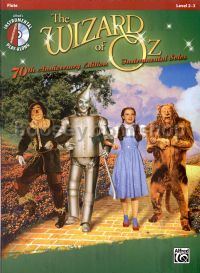 Wizard of Oz - 70th Anniversary Deluxe Edition (arr. flute) Book & CD