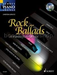 Rock Ballads for piano (Bk & CD)