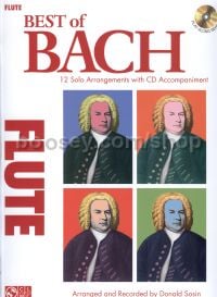 Best Of: Bach (flute) (Book & CD)