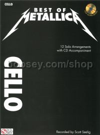 Best Of: Metallica (cello) (Book & CD)