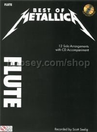 Best Of: Metallica (flute) (Book & CD)