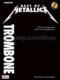 Best Of: Metallica (trombone) (Book & CD)