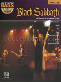 Bass Play-Along vol.26: Black Sabbath (Book & CD)