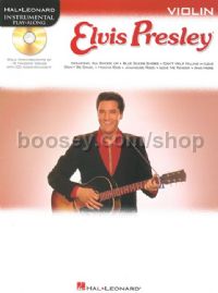 Elvis Presley Instrumental Play-Along Violin (Bk & CD)