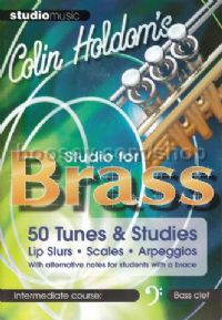 Studio For Brass - Intermediate Course (bass Clef Ed.)