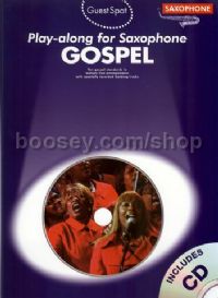 Guest Spot: Gospel - Alto Sax (Bk & CD)