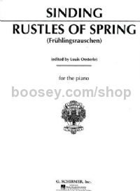 Rustles of Spring (Frühlingsrauschen), Op. 32, No. 3 for piano
