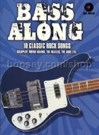 Bass Along 10 Classic Rock Songs (Bk & CD) in English/German
