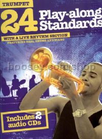 Play Along Standards (24) + Rhythm Section (Trumpet)