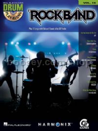 Drum Play-Along 19 - Rock Band (the Game) (Bk & CD)