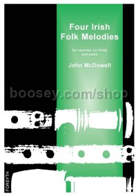 Four Irish Folk Melodies (4) (recorder & piano)