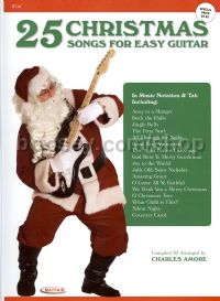 25 Christmas Songs For Easy Guitar tab
