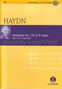 Symphony in Eb Major, Hob.I:103 (Orchestra) (Study Score & CD)