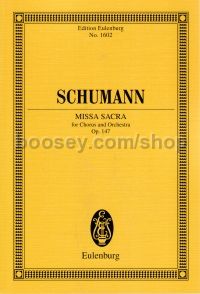 Missa Sacra, Op.147 (SATB & Orchestra) (Study Score)