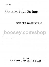 Serenade for Strings (Violin 2) String orchestra/string quartet