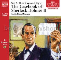 Casebook Of Sherlock Holmes vol.2 (read by David Timson) 4xCD