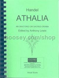 Athalia Vocal Score