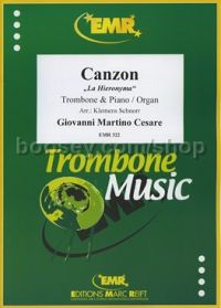 La Hieronyma for trombone & piano (arr. Schnorr)