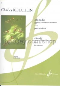 Monodie Op. 213 (solo trombone) (bass clef)