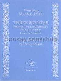 Three Sonatas for harp