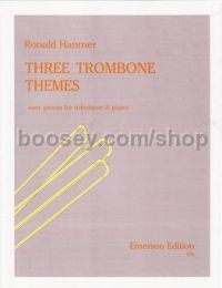 Three Trombone Themes (Bass/Treble clef)